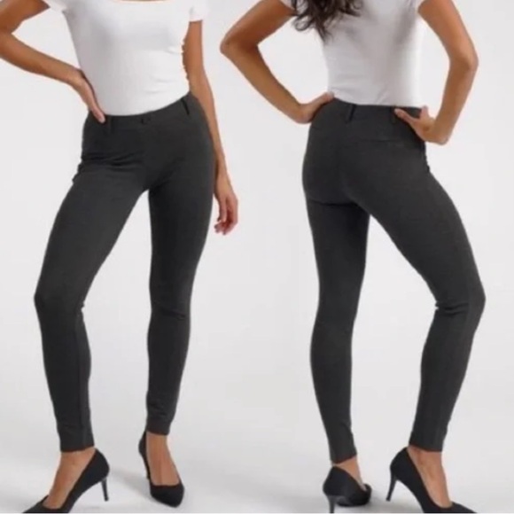 Betabrand Pants - 🥒 Betabrand Classic Business Dress Stretch Pants Skinny Leggings Grey Small P